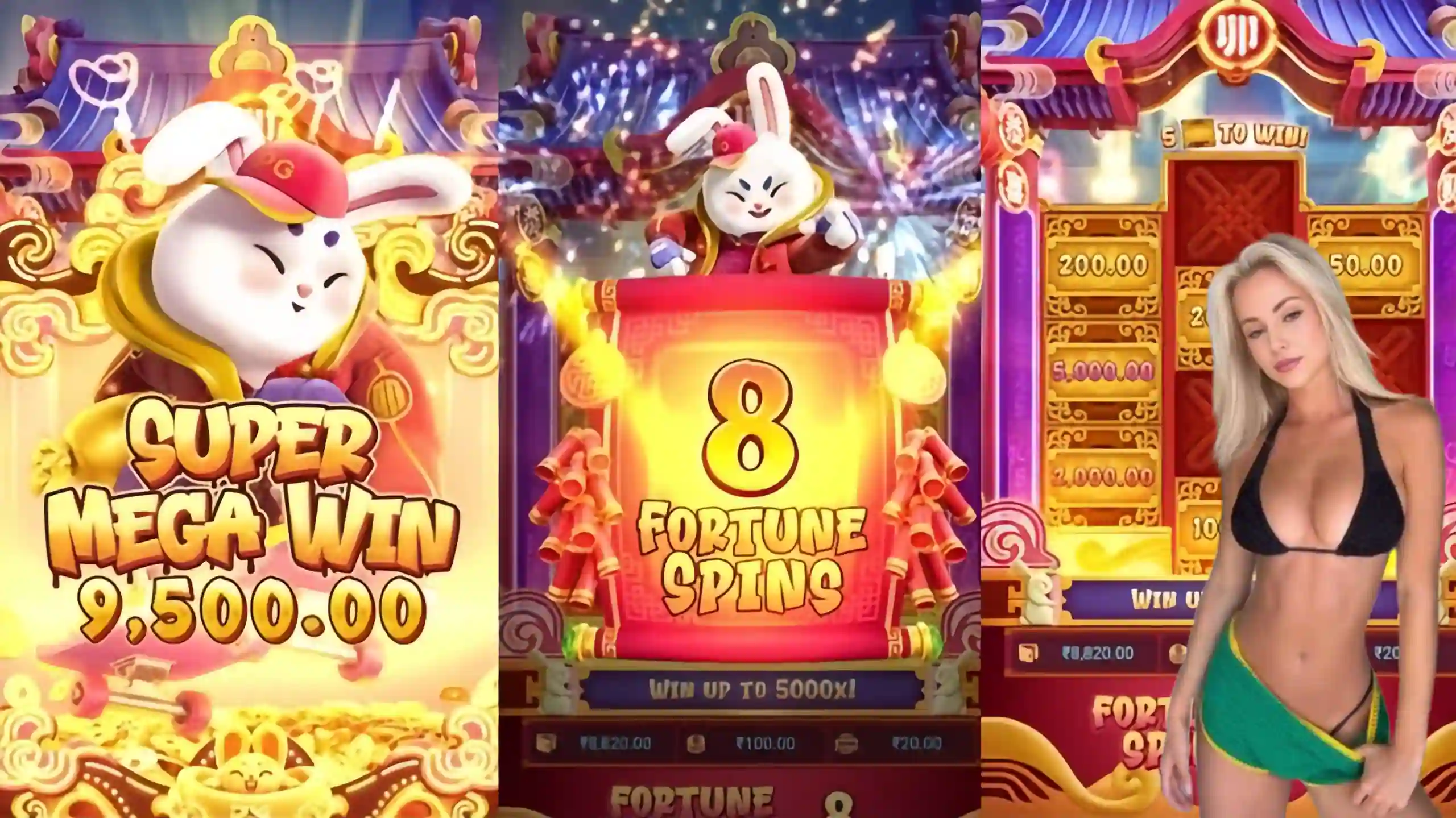 Wild Expansivo Fortune Rabbit 22r - Coelho Dourado que Expande